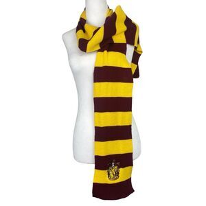 Harry Potter Gryffindor Scarf Red Yellow Logo Striped